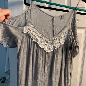 Cold shoulder top